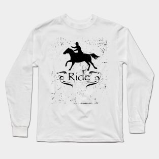 Horse Riding Gift For Horse Lover Long Sleeve T-Shirt